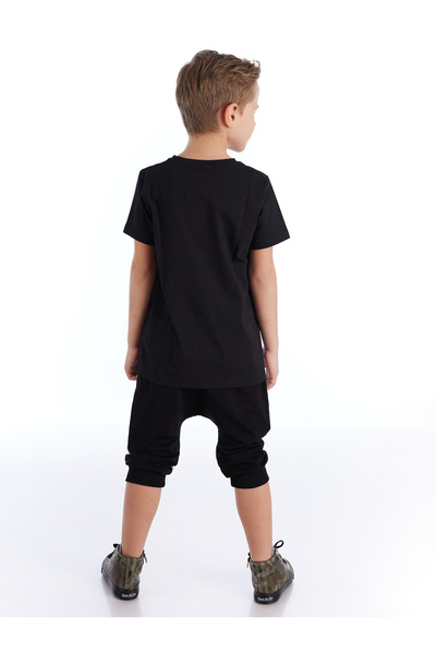 MSHB&G Pixel Tiger Boy's T-shirt Capri Shorts Set