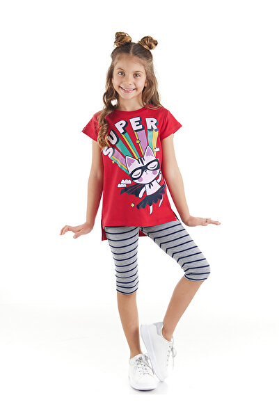 MSHB&G Super Cat Girls Tunic Tights Set
