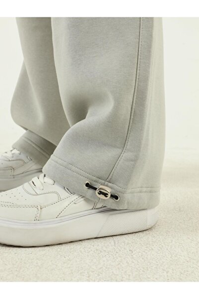 Black One Thick Girl's Tracksuit Set with Hooded Print Detail