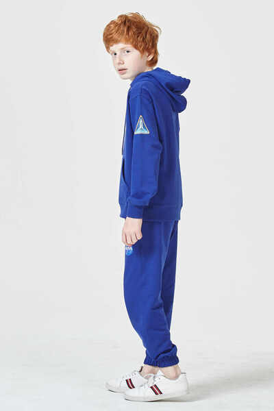 Black One Спортивний комплект для хлопчиків без шартів, з 2 нитками та капюшоном – стандартний крій