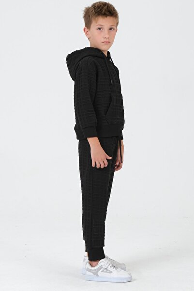 Black One Σετ φόρμας για αγόρι με κουκούλα