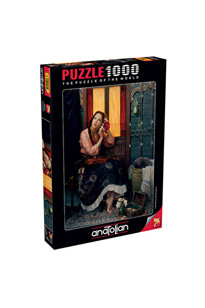 Anatolian Puzzle 1000 Parça Yapboz Puzzle - Kızıl Kadın 1072
