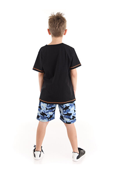 MSHB&G Shark Camo Boys T-shirt Shorts Set