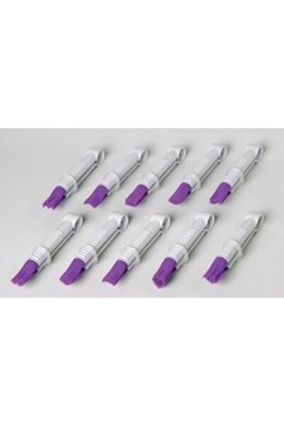 hobs Tırtıklı Plastik Şeker Hamuru Cımbızı 10 Adet