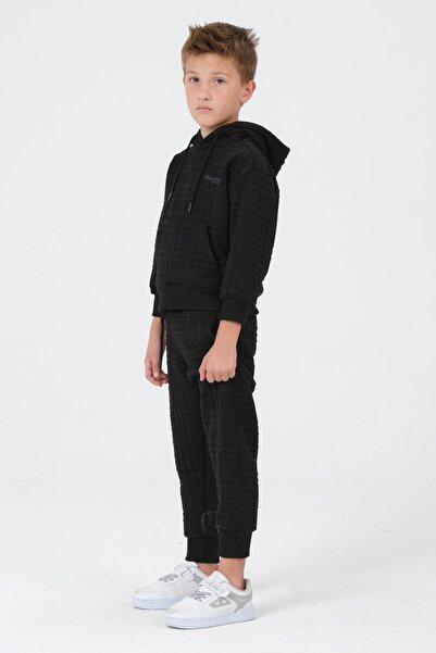 Black One Σετ φόρμας για αγόρι με κουκούλα