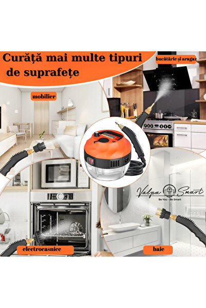 Valpa Smart Steam cleaner, Valpa Smart, 1000 ml tank, 1500 W power, 3 bar pressure, 6 levels