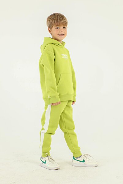 Black One Σετ φόρμας για αγόρι με κουκούλα και τσέπες Cargo και λεπτομέρεια εκτύπωσης