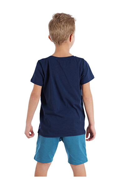 MSHB&G Boy's Alphabet Summer Comfortable T-shirt and Shorts Set