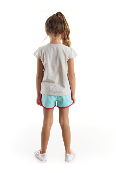 MSHB&G Floral Unicorn Girls T-Shirt Shorts Set