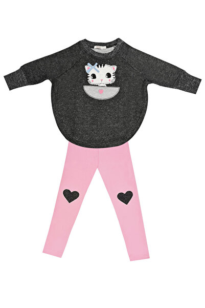 MSHB&G Dear Kitten Girls Sweatshirt Tights Set