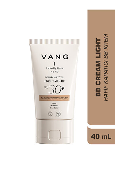 VANG Cilt Bakım Etkili 30+ Spf Yeni Nesil BB Krem 40 ml