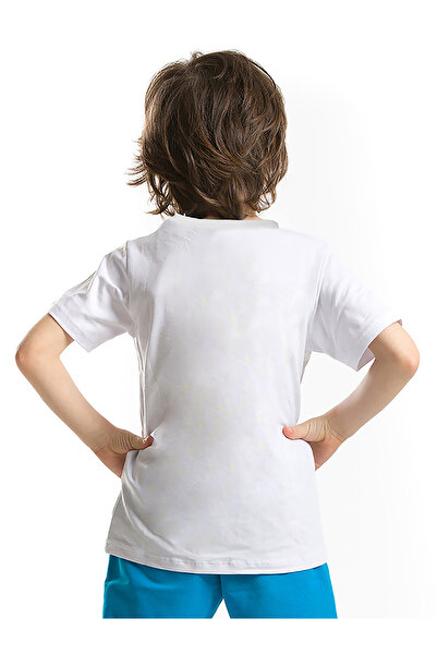 Denokids Shark Island Boys T-Shirt Shorts Set