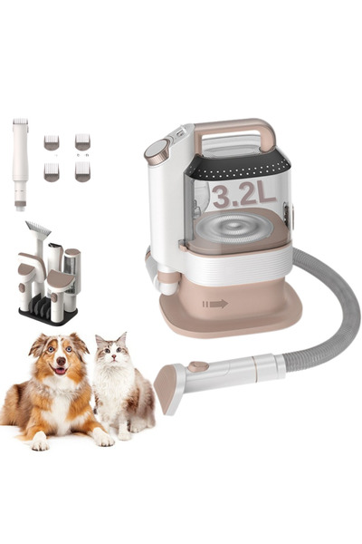 Valpa Smart Masina Profesionala de tuns si periat cu aspirator 6 în 1,pentru ...