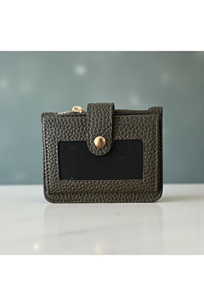 Gözde Mağazacılık Card Holder with 12 Card and Coin Compartments