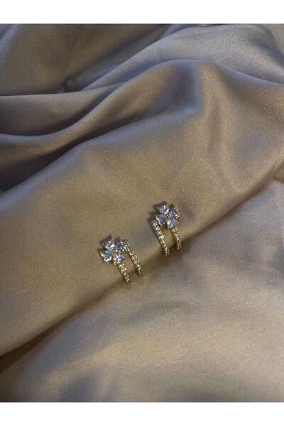 kalia Xuping Taşlı Çiçek Küpe