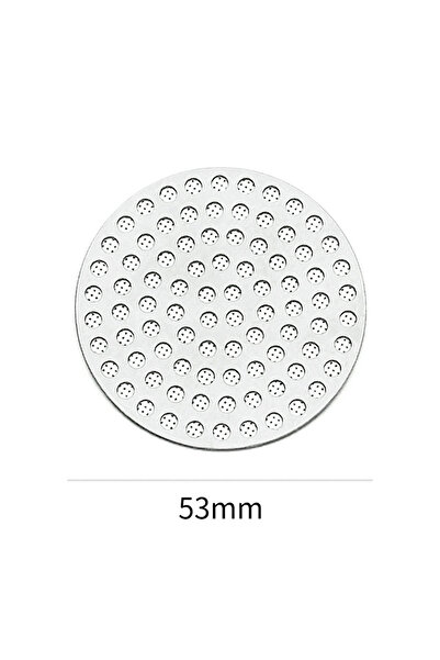 Choice فلتر قهوة معدني مزدوج الطبقة قابل لإعادة الاستخدام من XHYKFFILTER مقاس 53 مم، مقاس 51/53/58.5 مم، لشاشة إسبرسو بوك