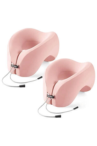 Whimlets Set de 2 perne cervicale ergonomice cu spumă cu memorie, design 360°...