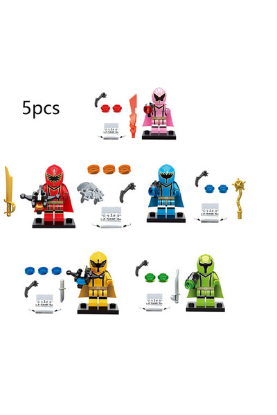 Choice مجموعة بناء فريق الديناصورات من سلسلة أفلام الأبطال الخارقين (5 قطع): ...