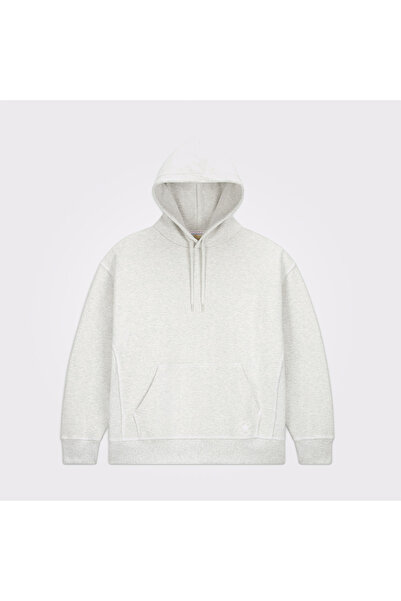Converse Loose Fit Unisex Gri Hoodie