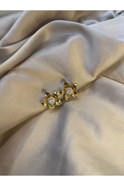 kalia Xuping Gold Çiçek Küpe