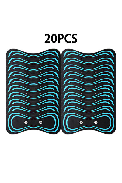 Choice 20 قطعة من رقعة EMS لشد الرقبة وتدليك الظهر وتحفيز العضلات ونبضات التد...