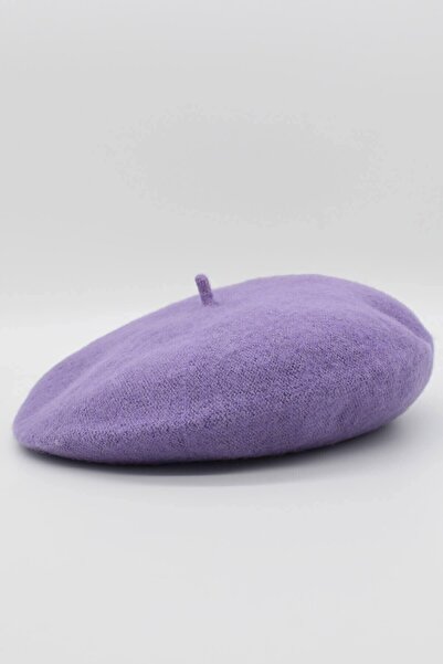 Goldmine Pictor francez din lână australiană din pâslă beretă liliac