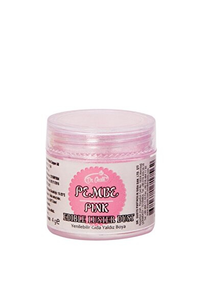 Dr. Gusto Yenilebilir Metalik Pembe Gıda Simi 4 g