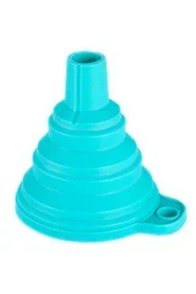 Choice A Collapsible Style Funnel Hopper Practical Stretchable Kitchen Tools Pink Green Blue New Arrival M.