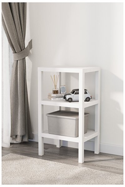 Online Home Market OMBEG 3 Katlı Modüler Raf – Çok Amaçlı Banyo Mutfak Balkon...