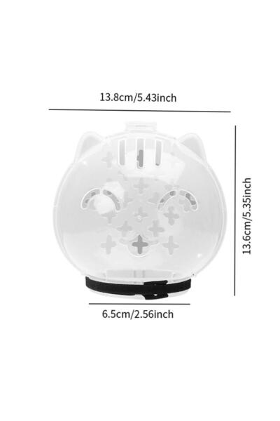 Choice M Breathable Cat Muzzle Anti-Bite Anti-Licking Space Hood Mask Cover Cat Grooming Accessories for K.