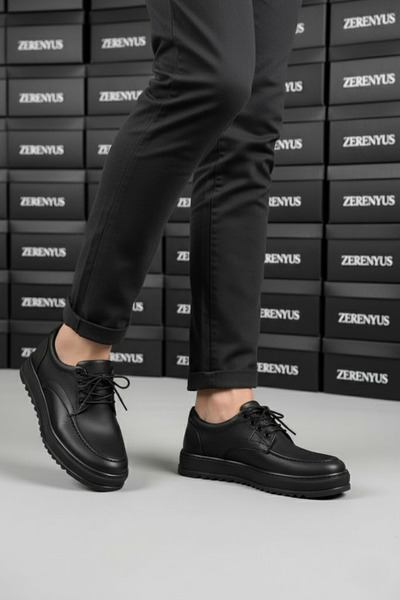 Zerenyus ZRJ-T12 Pantofi clasici sport casual pentru bărbați, cu șireturi, ne...