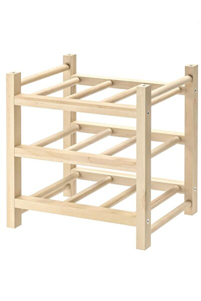 Genel Markalar Şişelik Ahşap Raf 9 Şişelik