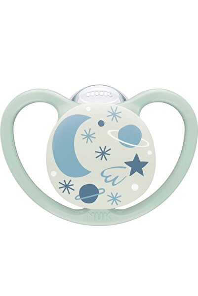 Nuk 2li Space Silikon Emzik Saklama Kutulu Silikon Emzik 6-18 Ay