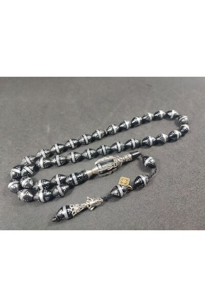 İskeçe Exclusive Hakan Kaya Masterpiece Heavy Silver Inlaid Large Size Silver Hammered Kuka Certified 8690