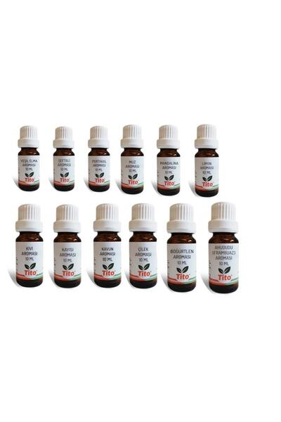 tito Sıvı Meyve Aromaları Seti 12 Parça