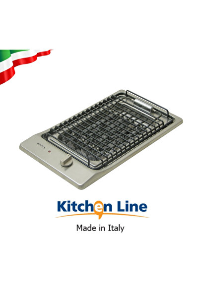 Kitchen Line Grill, Stainless Steel, Max Power 2.40 kW