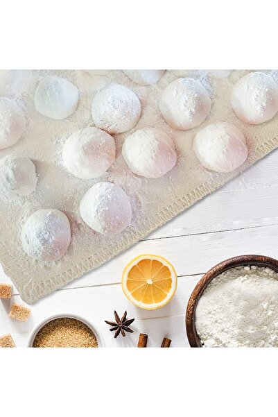 GİZA TEKSTİL Ekmek Mayalama Bezi Hamur Mayalanmasında Kullanılabilen Çok Amaçlı 50x70 2 Adet Bez %100 Pamuklu