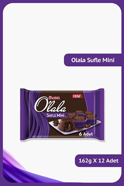 Ülker O'LALA Sufle Mini - 162 gram - 12 Adet