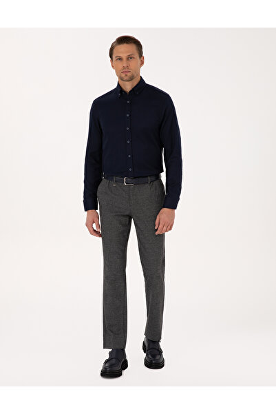 Pierre Cardin Füme Ex. Slim Fit Kumaş Pantolon 50275552-VR058