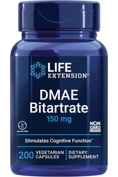 Life Extension Dmae Supports neurotransmitter 200 Caps