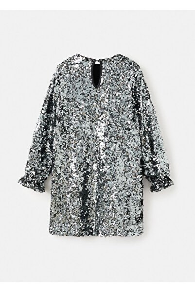 MANGO Kids Pullu elbise