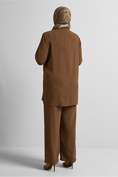 Alvina Beaded Detail Plus Size Pants Suit 20731