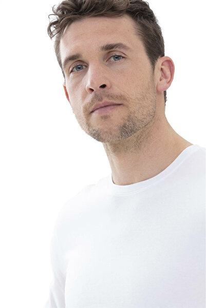 MEY Rundhals Langarmshirt für Herren