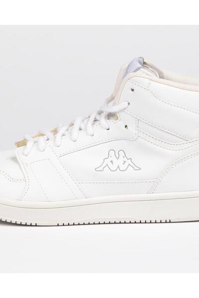 Kappa Logo Basil Mid Men's White Sneaker