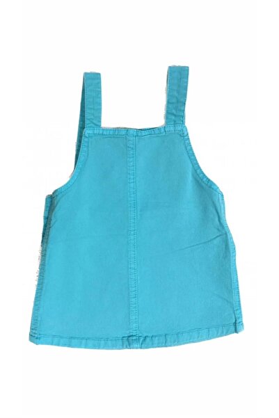 minny max فستان بناتي بحزام جبردين لون فيروزي