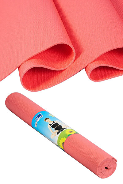 SKY LAND Non-Slip Yoga Mat EM-9306-R 3mm PVC for Yoga, Pilates, HIIT & Home Workouts Rose Red