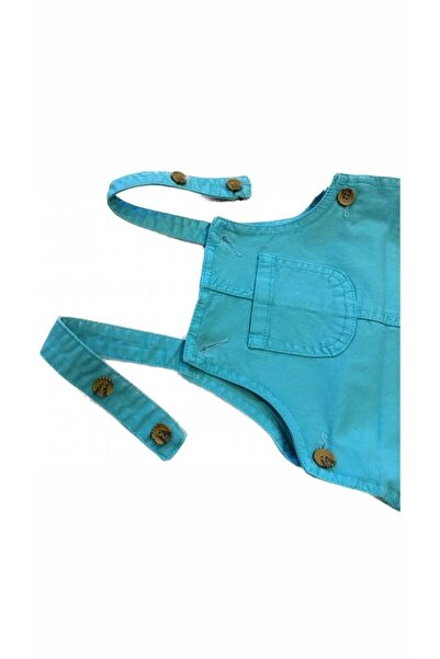 minny max فستان بناتي بحزام جبردين لون فيروزي