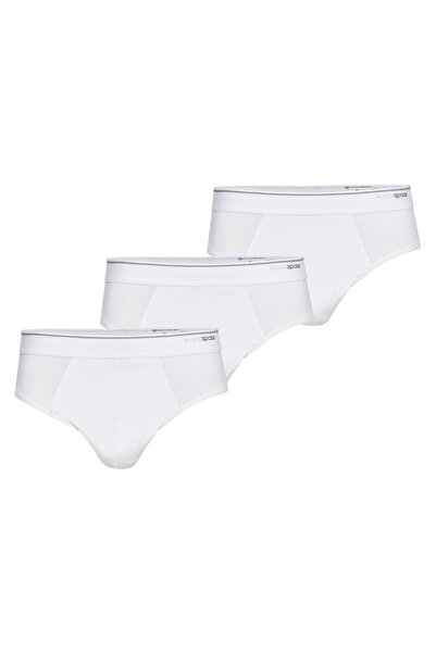 Blackspade Чоловічі сліпи 3 шт. ніжна бавовна 9672 білий