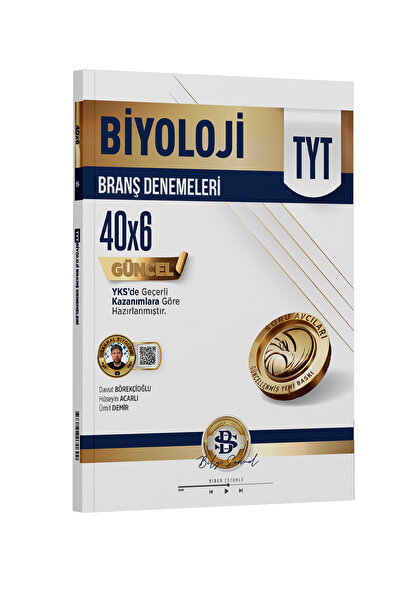Bilgi Sarmal Yayınları Sarmal Tyt Deneme 40 Lı Biyoloji