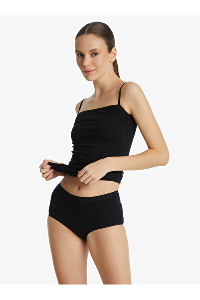 Blackspade Kadın Slip Külot Essential 1306 - Siyah